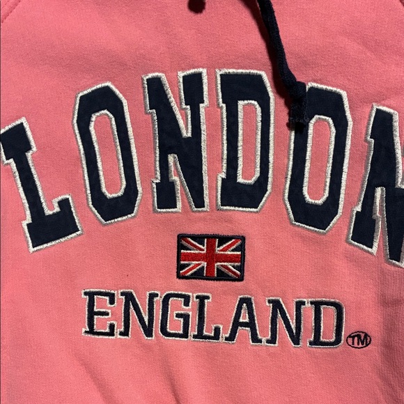 Pink London England Hoodie - Picture 4 of 5